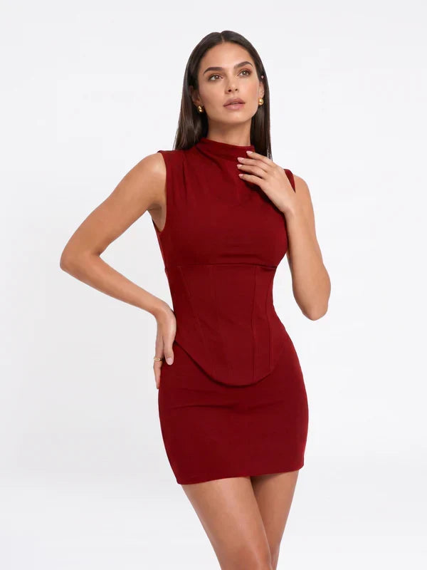 Revivo Kolsuz Korse Mini Elbise