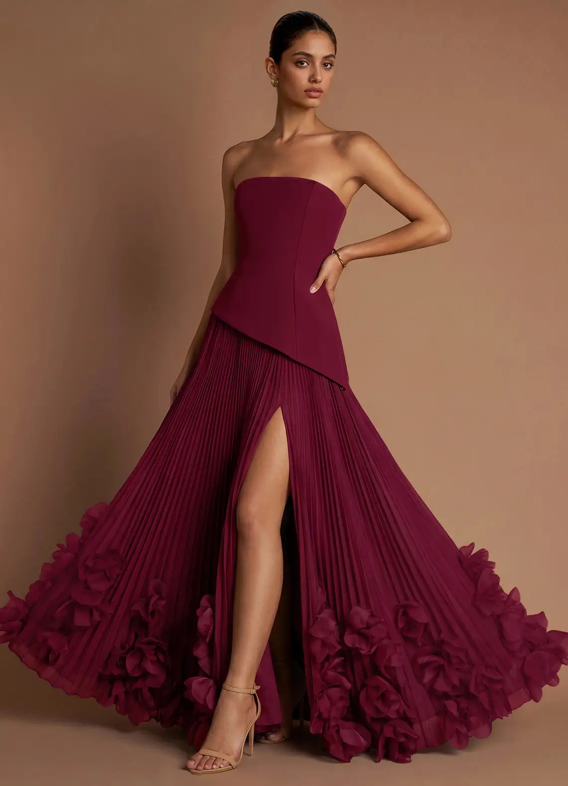Voendia Premium Maxi Elbise