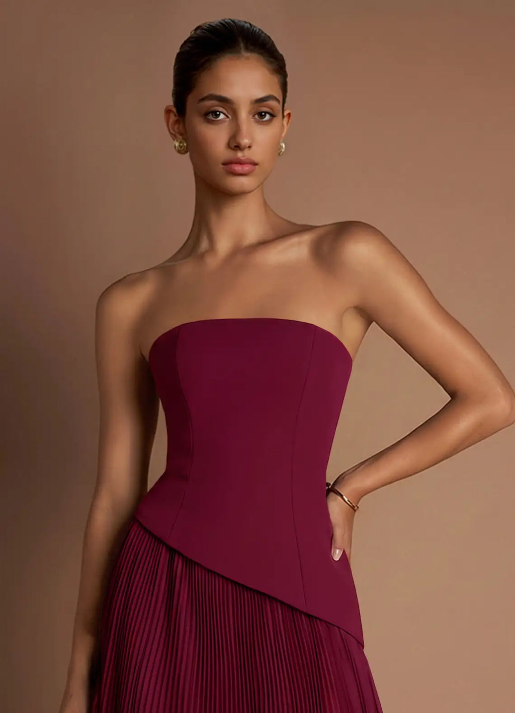 Voendia Premium Maxi Elbise