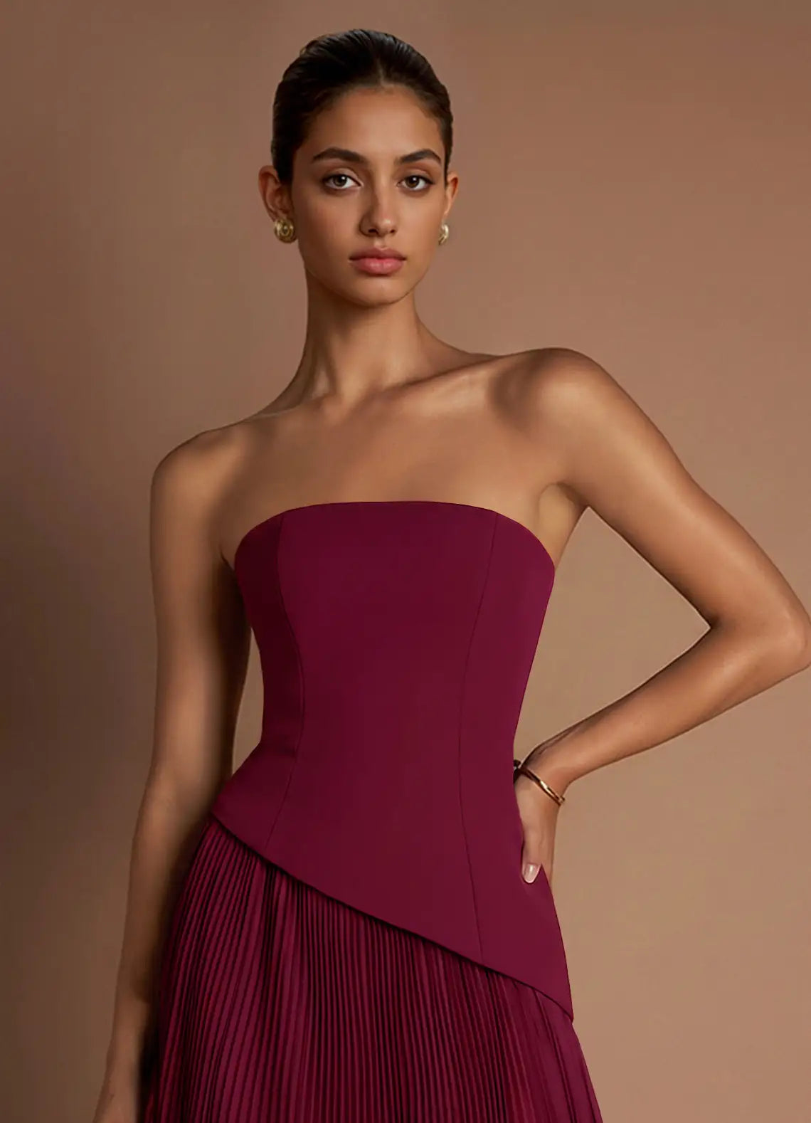 Voendia Premium Maxi Elbise